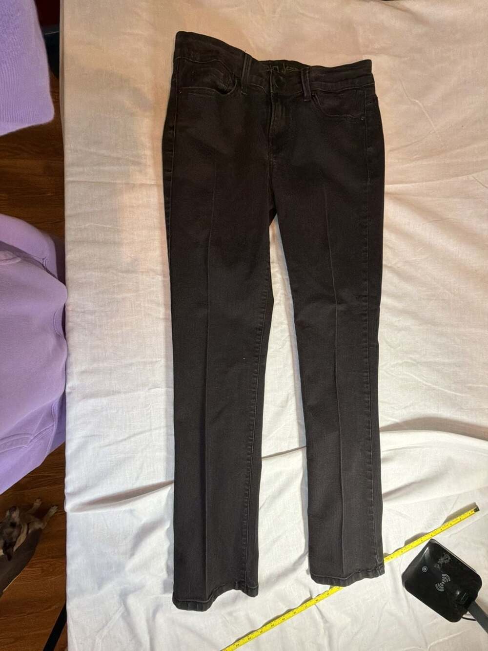 Calvin Klein Jeans Women's Black Straight Leg Jeans Size 28x30